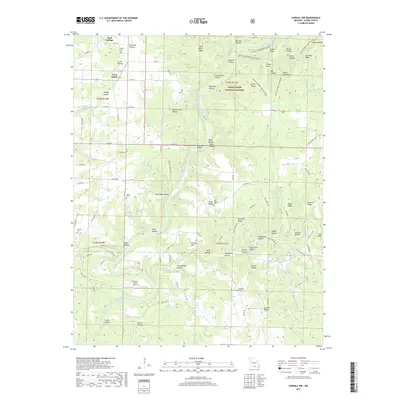 2017 Map of Cureall NW, 2017 Print