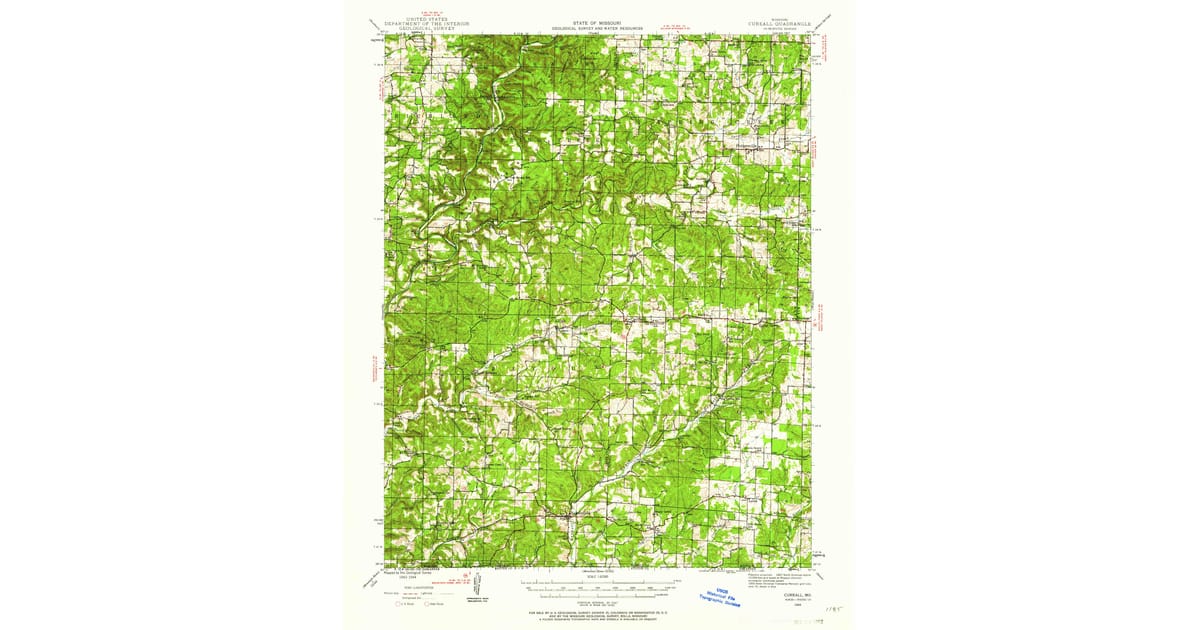 Old Maps of Hocomo MO for Metal - Cureall Ozark County Mo Usgs Topo 1944 P1962 Og 1200x630