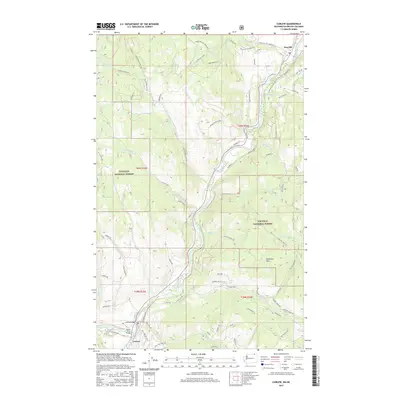2017 Map of Curlew, 2017 Print