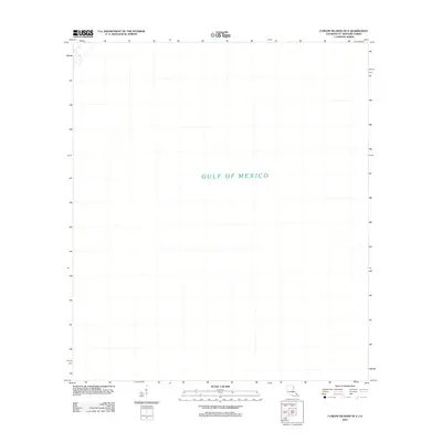 2012 Map of Curlew Islands OE E, 2012 Print