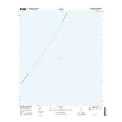 2015 Map of Curlew Islands OE E, 2015 Print