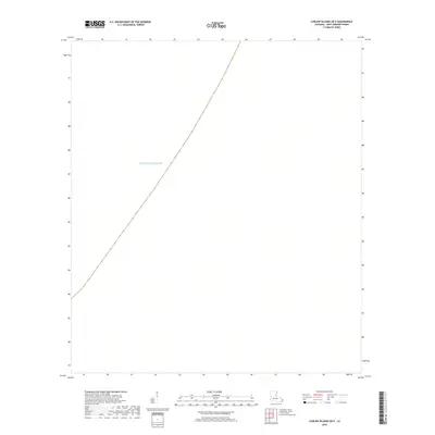 2018 Map of Curlew Islands OE E, 2018 Print