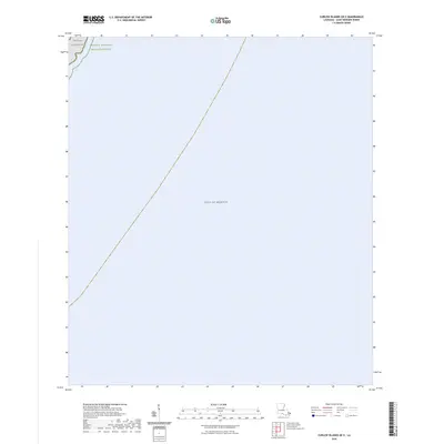 2024 Map of Curlew Islands OE E, 2024 Print