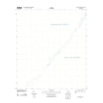 2012 Map of Curlew Islands, 2012 Print