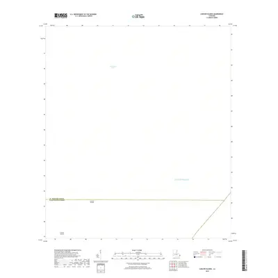 2018 Map of Curlew Islands, 2018 Print