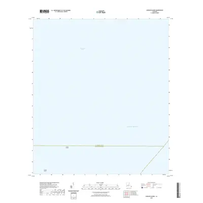 2020 Map of Curlew Islands, 2020 Print