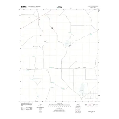 2010 Map of Curlew Lake, 2010 Print
