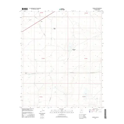 2017 Map of Curlew Lake, 2017 Print