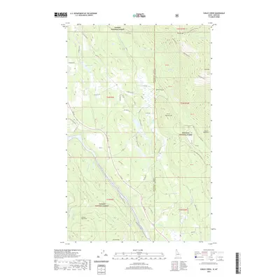 2020 Map of Curley Creek, 2020 Print