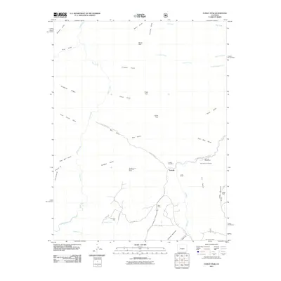 2011 Map of Curley Peak, 2011 Print