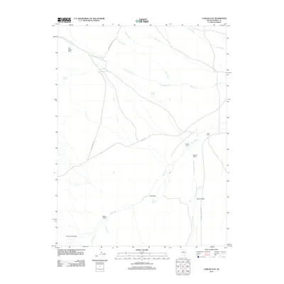 2012 Map of Curlow Flat, 2012 Print
