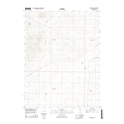 2015 Map of Curlow Flat, 2015 Print