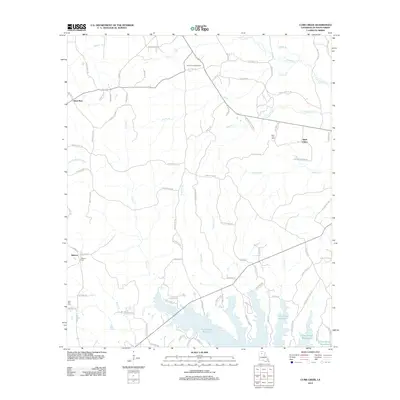 2012 Map of Curr Creek, 2012 Print