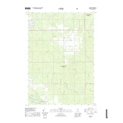 2019 Map of Curran, 2019 Print