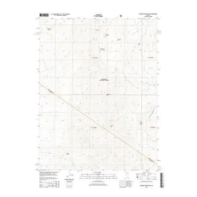 2014 Map of Currant Mountain, 2014 Print