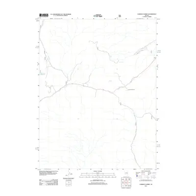 2012 Map of Currant Summit, 2012 Print
