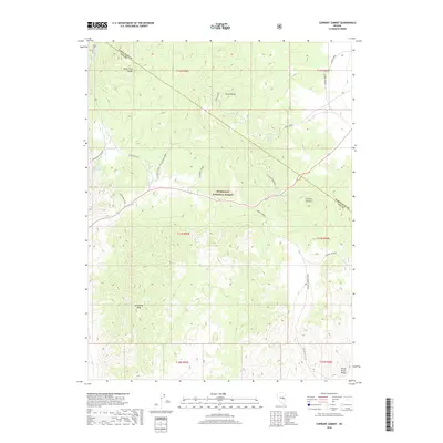2018 Map of Currant Summit, 2018 Print