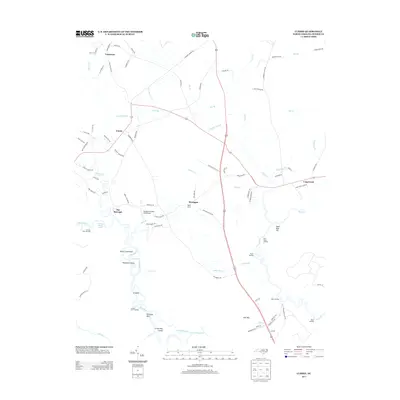 2013 Map of Currie, 2013 Print