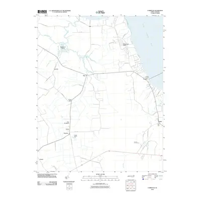 2010 Map of Currituck, 2010 Print