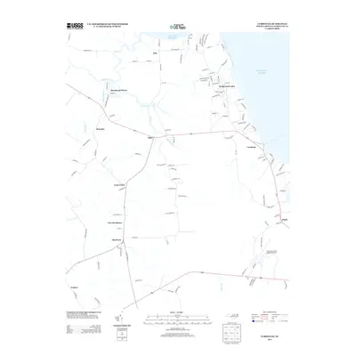 2013 Map of Currituck, 2013 Print