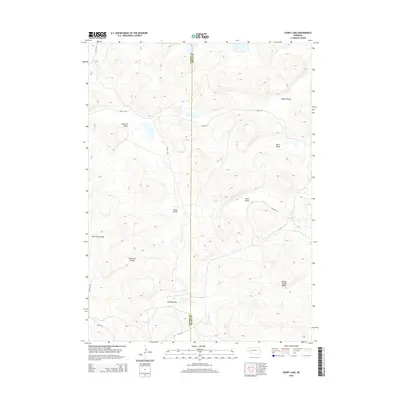2014 Map of Curry Lake, 2014 Print