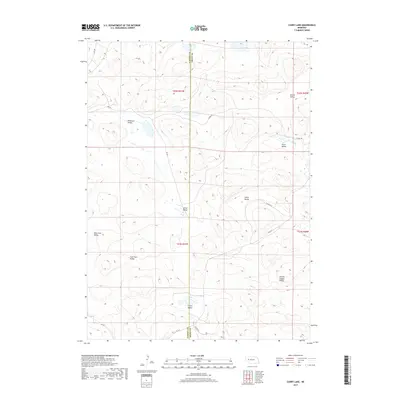 2017 Map of Curry Lake, 2017 Print