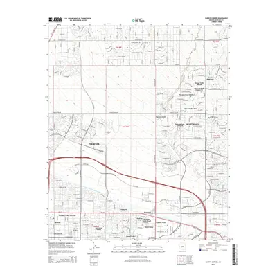 2014 Map of Currys Corner, 2014 Print