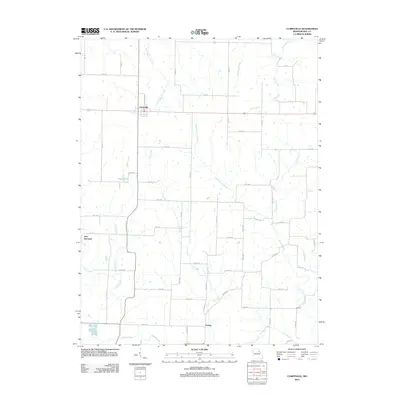 2012 Map of Curryville, 2012 Print