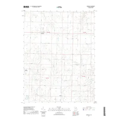 2017 Map of Curryville, 2017 Print