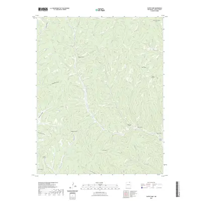 2023 Map of Curtis Camp, 2023 Print