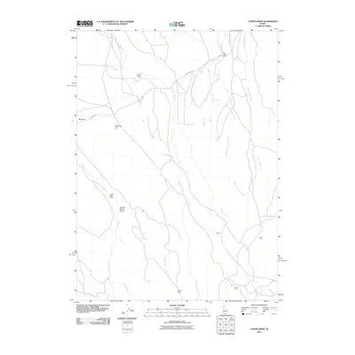 2011 Map of Curtis Draw, 2011 Print