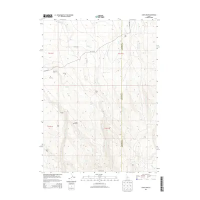 2013 Map of Curtis Draw, 2013 Print