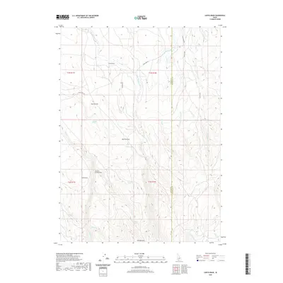 2020 Map of Curtis Draw, 2020 Print