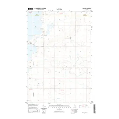 2014 Map of Curtis East, 2014 Print