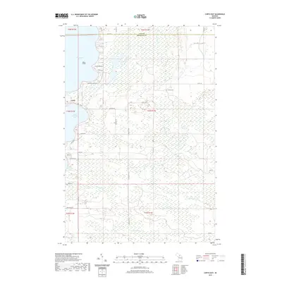 2019 Map of Curtis East, 2019 Print