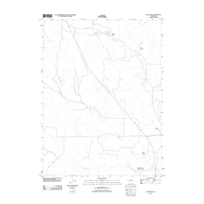 2011 Map of Curtis NW, 2011 Print