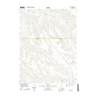 2014 Map of Curtis NW, 2014 Print