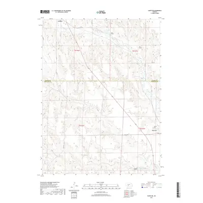 2017 Map of Curtis NW, 2017 Print