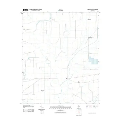 2012 Map of Curtis Station, 2012 Print