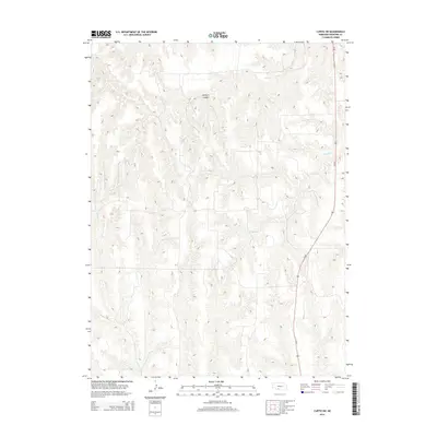 2014 Map of Curtis SW, 2014 Print