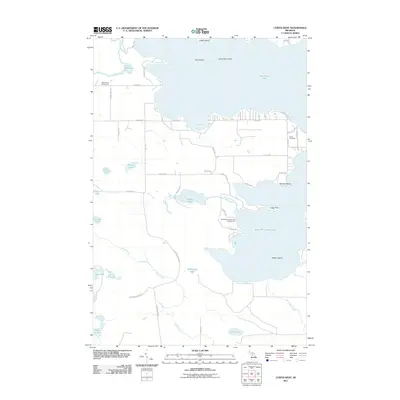 2011 Map of Curtis West, 2011 Print