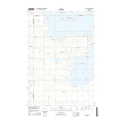 2014 Map of Curtis West, 2014 Print