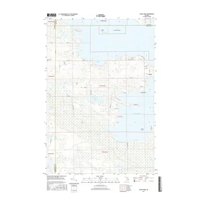2017 Map of Curtis West, 2017 Print