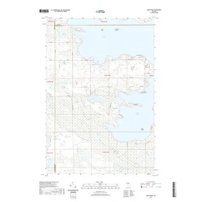 2019 Map of Curtis West, 2019 Print