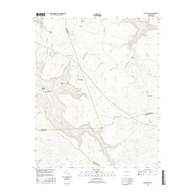 2016 Map of Curtistown, 2016 Print