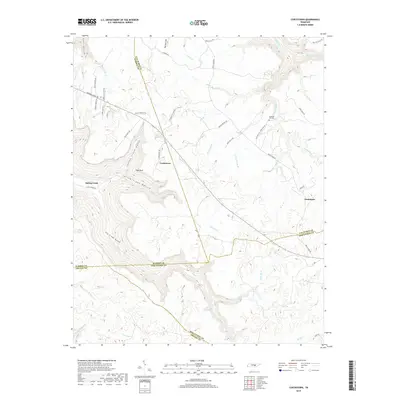 2019 Map of Curtistown, 2019 Print