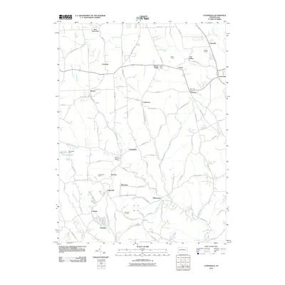 2010 Map of Curtisville, 2010 Print