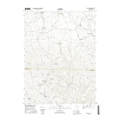 2016 Map of Curtisville, 2016 Print