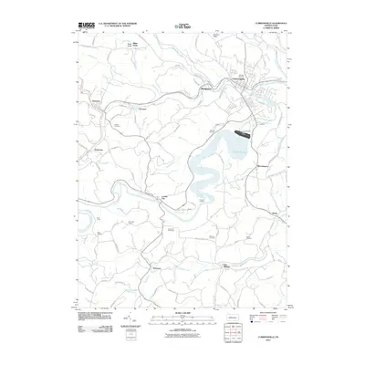 2010 Map of Curwensville, 2010 Print