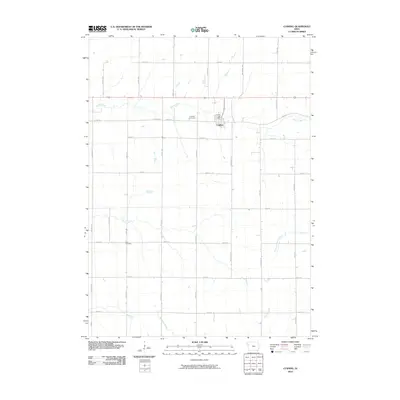 2010 Map of Cushing, 2010 Print